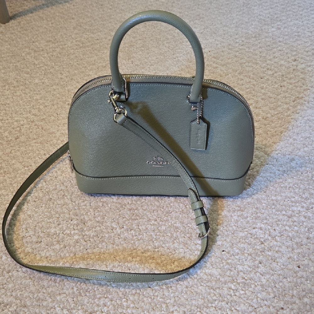 Coach Sage Green Crossbody Bag